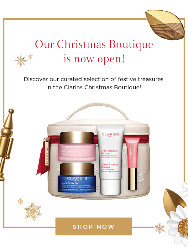 Clarins Australia Start The Season With A Bang Your Christmas Cracker Gift Milled