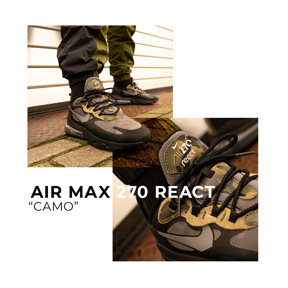 air max react 270 camo