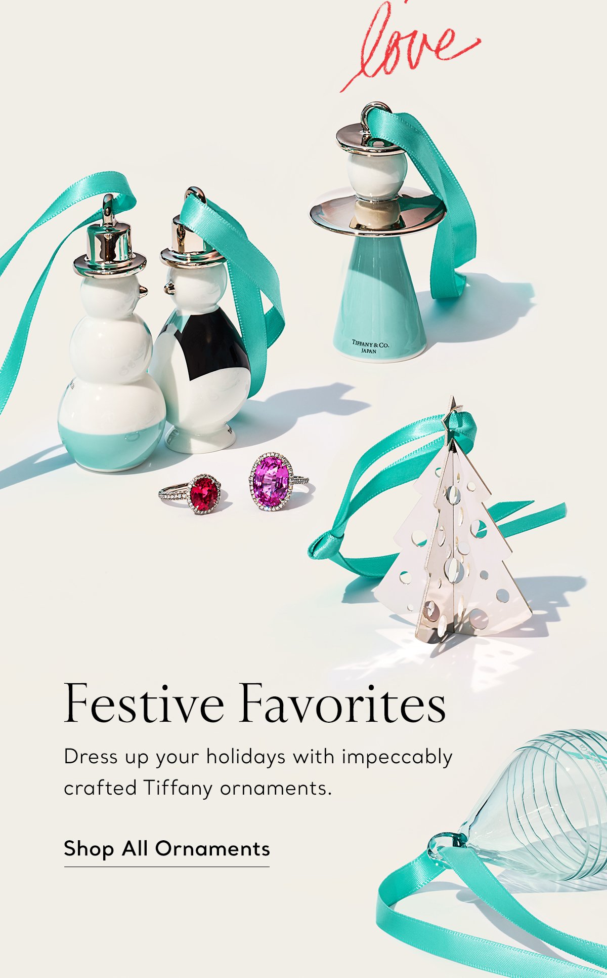 Tiffany & Co Our Best Holiday Ornaments Milled
