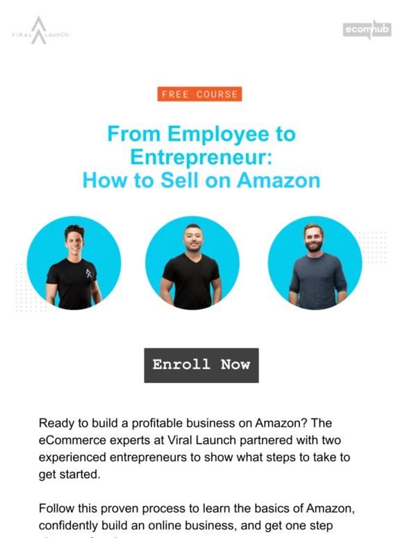 Free Amazon Crash Course: Open for Enrollment