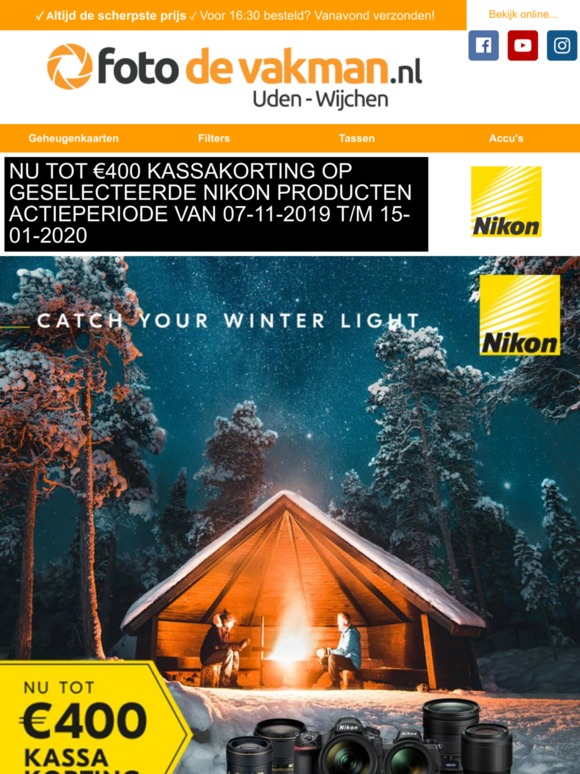 Nikon Wintersavings