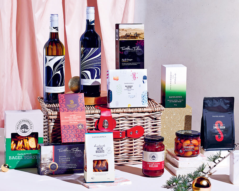 David Jones Christmas Hampers Milled