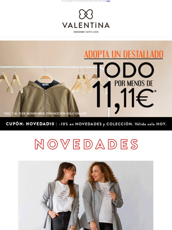 La tienda de Valentina: Más de 250 modelos a 11,11€ y NOVEDADES que se  agotan en 24H 🔥🔥🔥 | Milled