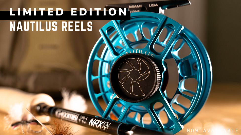 TROUTS Fly Fishing It's Teal Time LIMITED EDITION Nautilus Reels