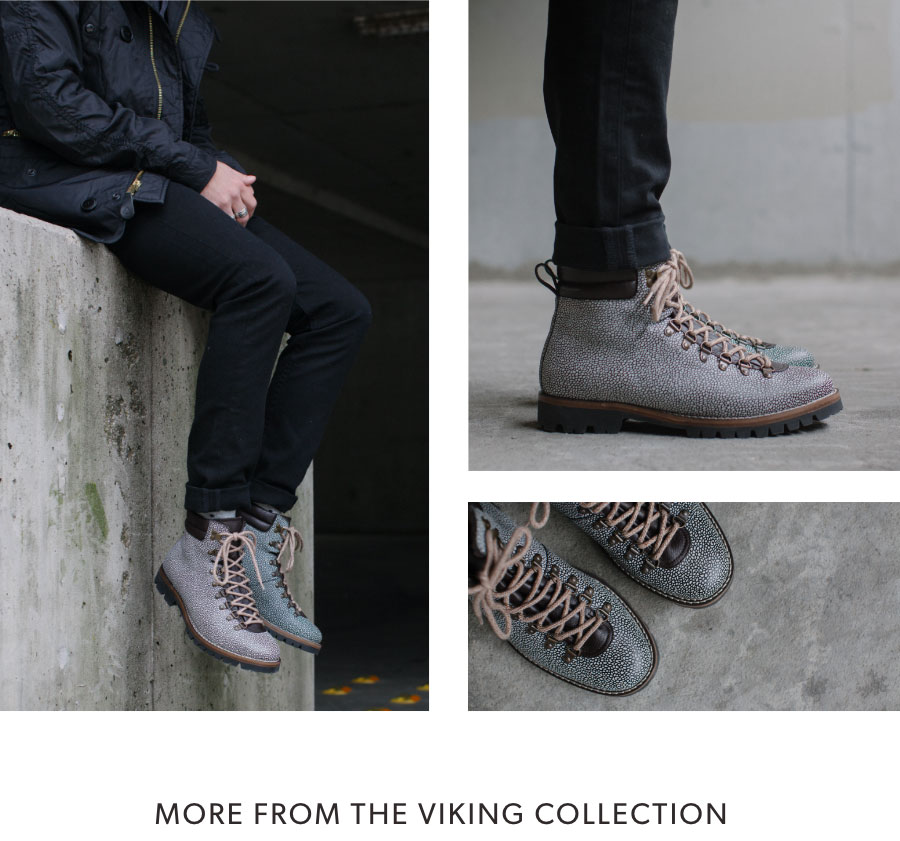 taft viking boot stone