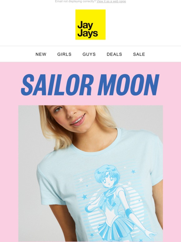 sailor moon shirt jay jays