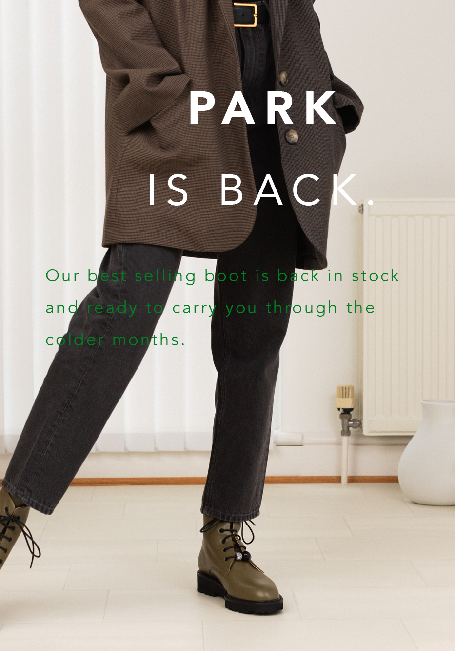 dear frances park boot