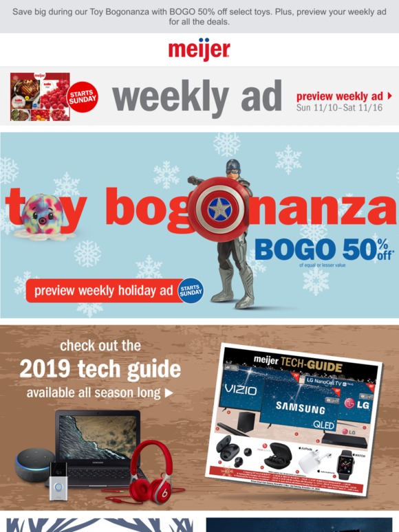 Meijer Toy Bogonanza BOGO 50 Off Select Toys + More Deals Milled