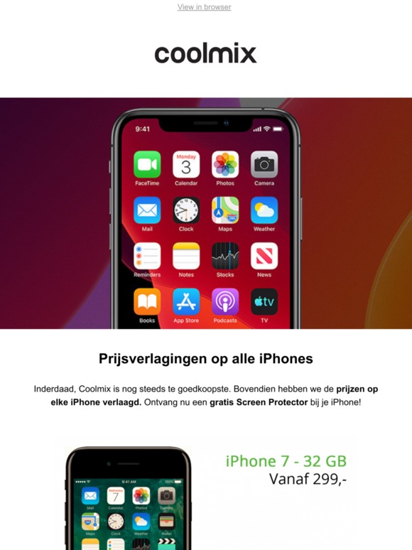 Enorme prijsverlaging op elke iPhone