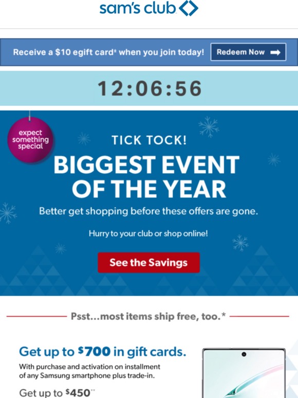 Sam's Club 24 hours of savings are still going, but not for long. Milled