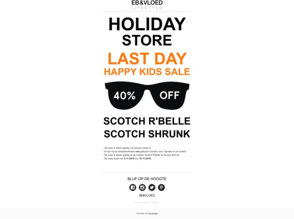 LAST DAY HAPPY KIDS SALE