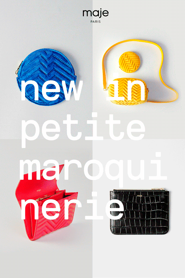 maje maroquinerie