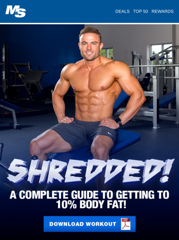 Muscle & Strength 10 Body Fat Complete Guide to Shredding Milled