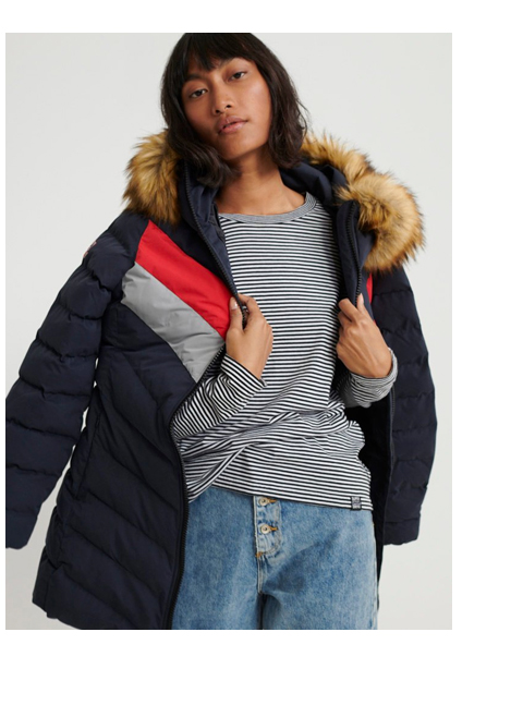 superdry arctic retro puffer jacket