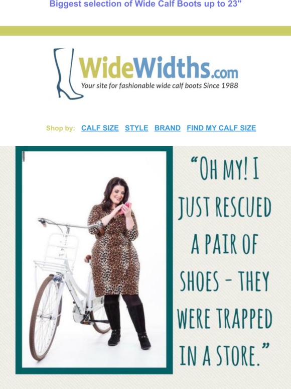 Do something exciting for yourself today…. rescue a pair of boots before someone else runs off in your size 😱😱