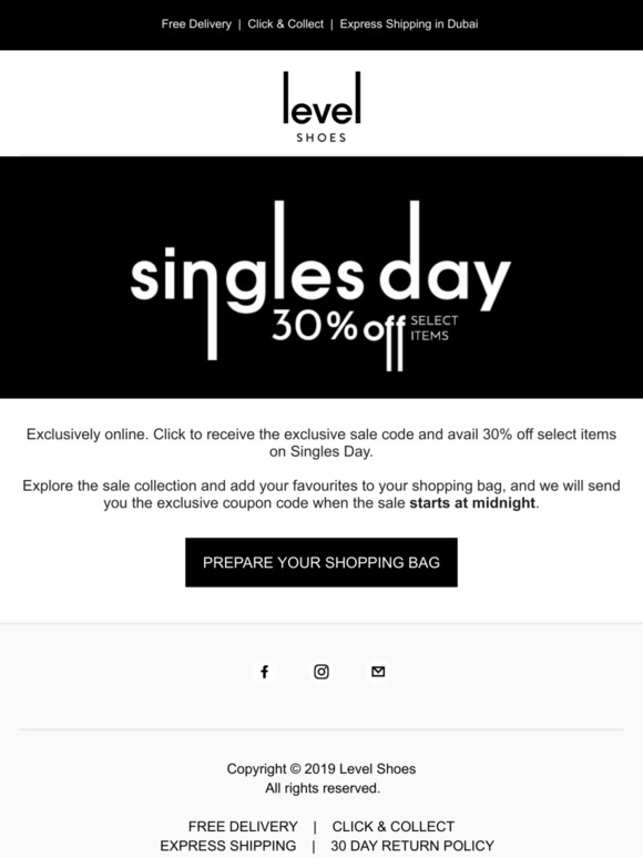 : Singles Day sale - exclusively online | Milled