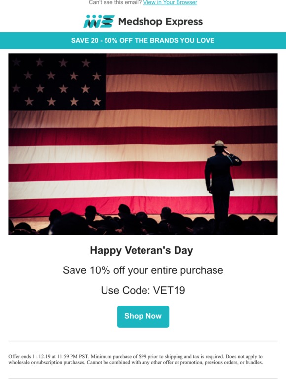 Happy Veteran's Day