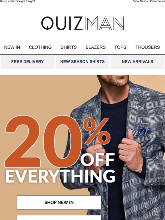 🚨 LAST CHANCE 🚨 20% OFF EVERYTHING