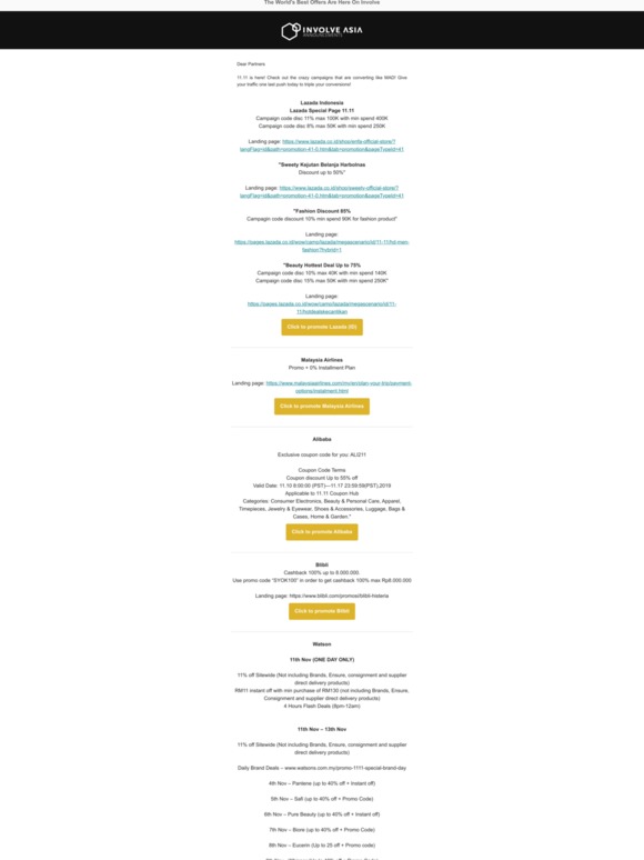 11.11 Is Here. Triple Your Conversions With These Top Offers!
