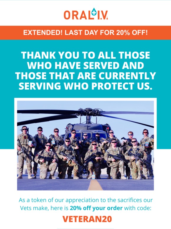 Veteran Day Sale EXTENDED! 🇺🇸