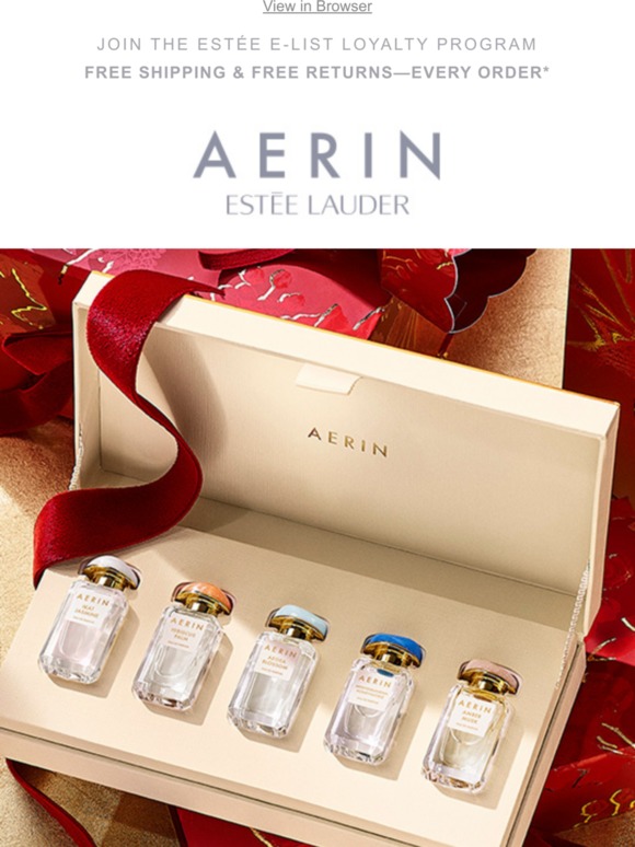 Aerin + AERIN Beauty Five-Piece Fragrance Discovery Set