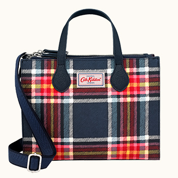 cath kidston tartan bag