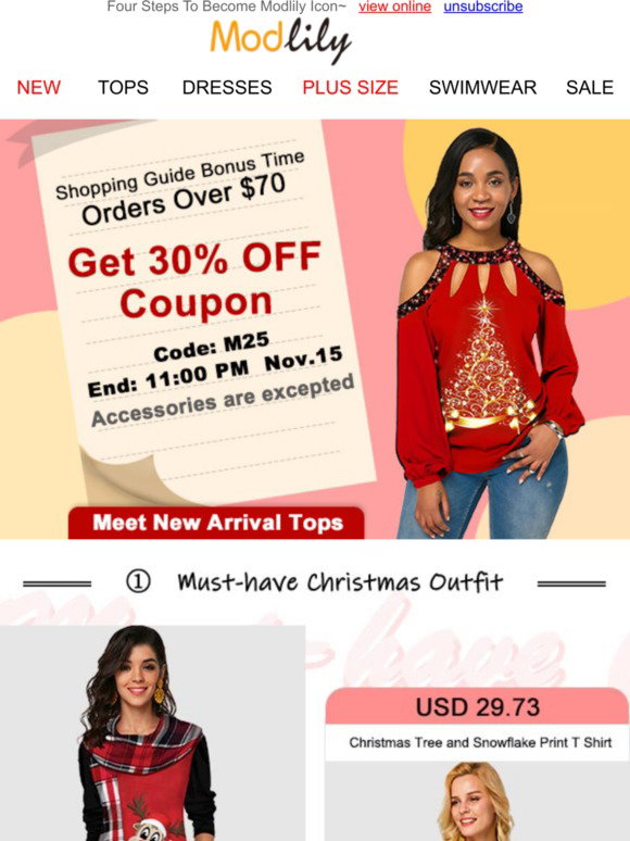 OFF Coupon\u003d\u003cModlily Fashion Icon 