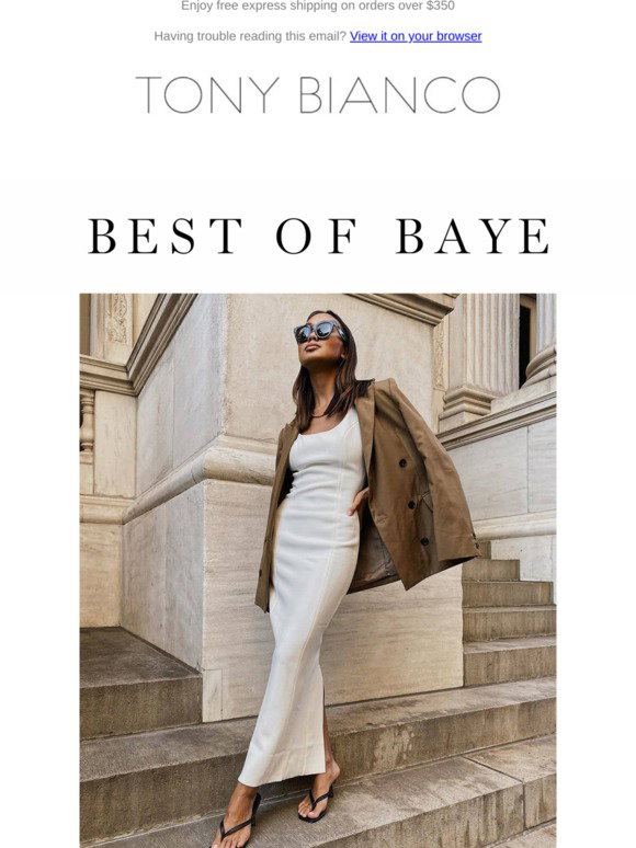 Tony Bianco Baye Clearance Sale, UP TO 