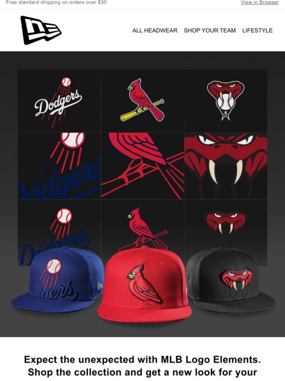 new era logo elements mlb