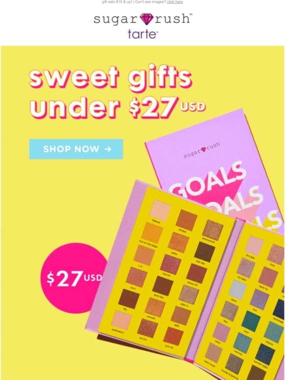 Tarte Cosmetics Destination SWEET HOLIDAY STEALS 🍭 Milled