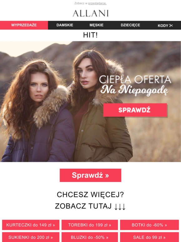 Łap kurtki w najlepszych cenach!