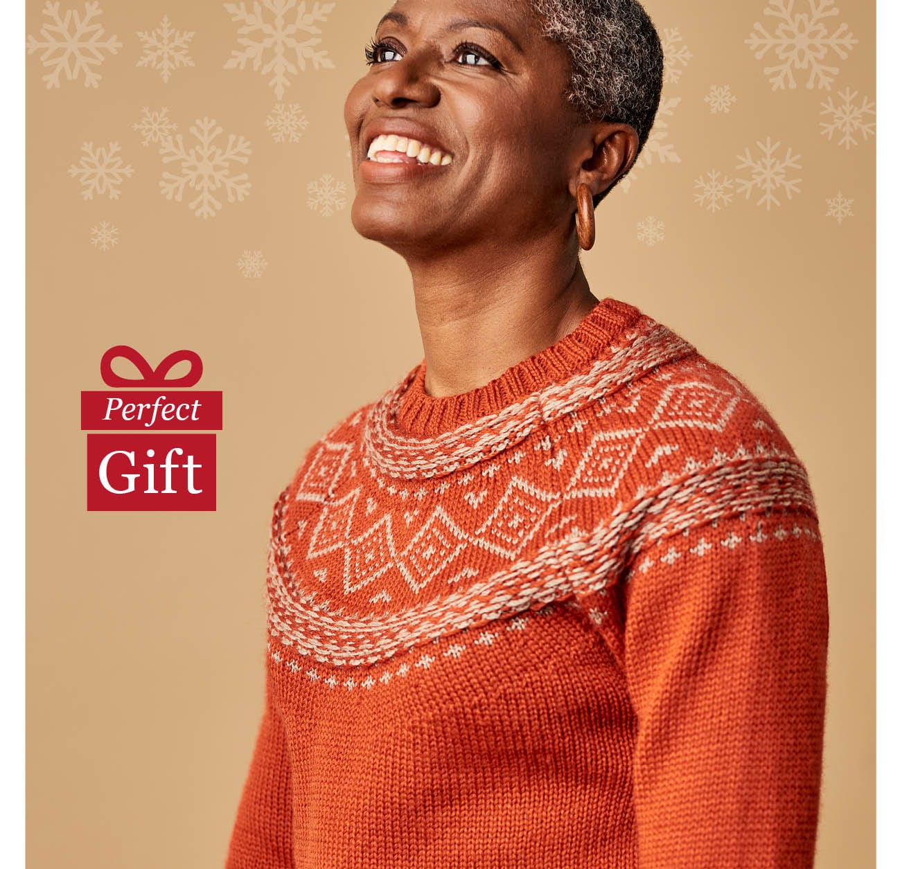 leaf fairisle jumper