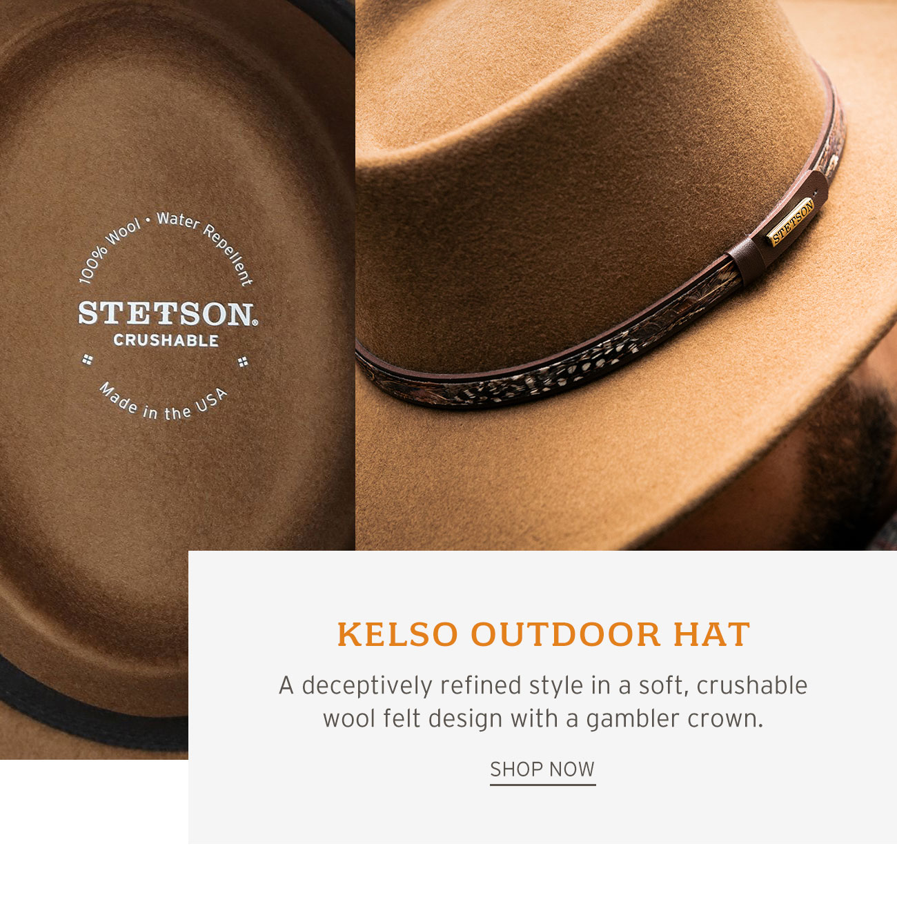 STETSON: Hats Built for Heading 