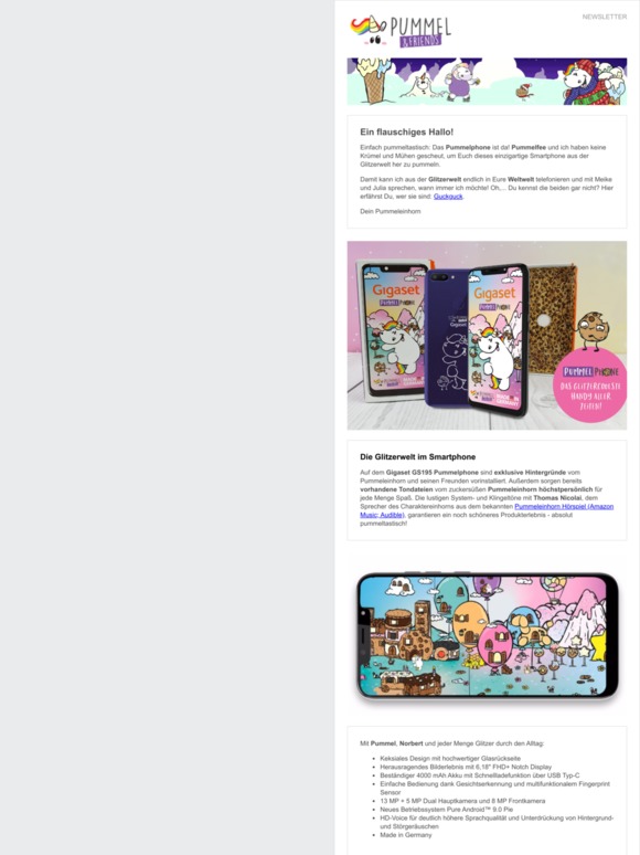Das glitzercoolste Handy aller Zeiten: Das Pummelphone!