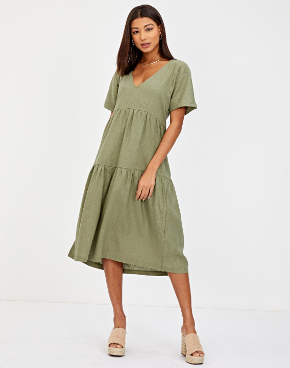 glassons tiered dress