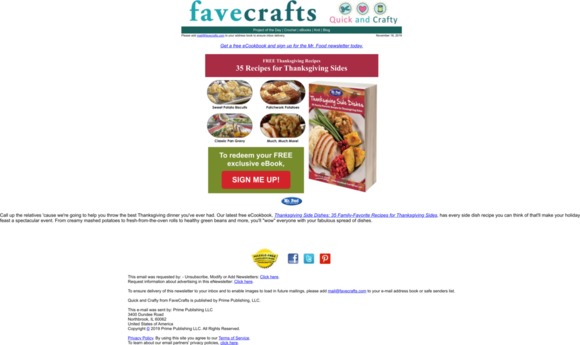 Re: Your Requested Family-Favorite Thanksgiving Side Dishes