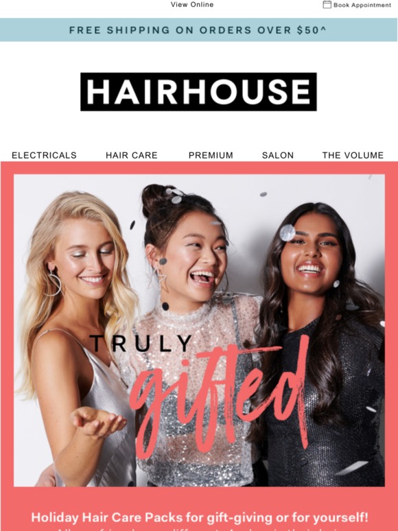 Hairhouse Warehouse New hair care packs + Christmas Catalogue out now