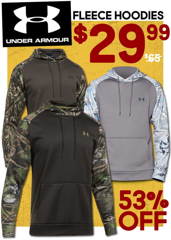 under armour storm fleece hoodie