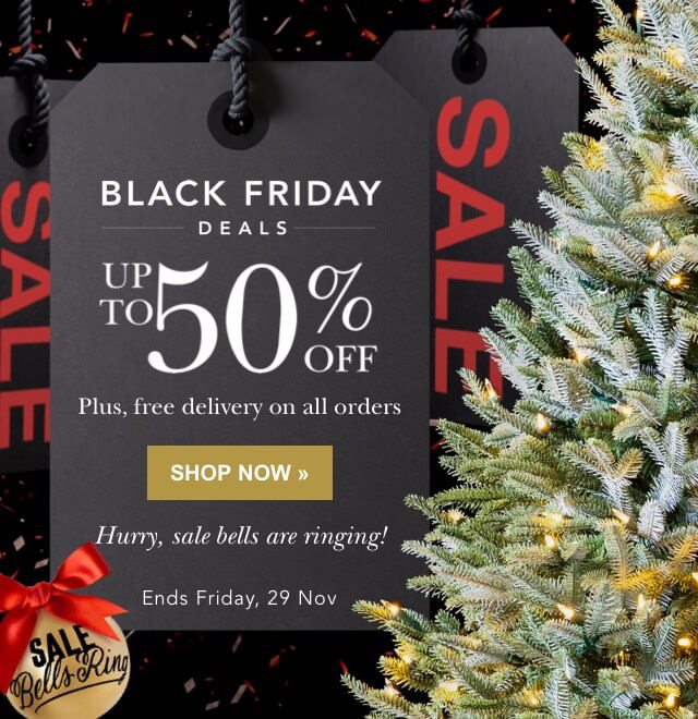 Balsam Hill Australia: It's Time For Black Friday Deals ⏰ | Milled