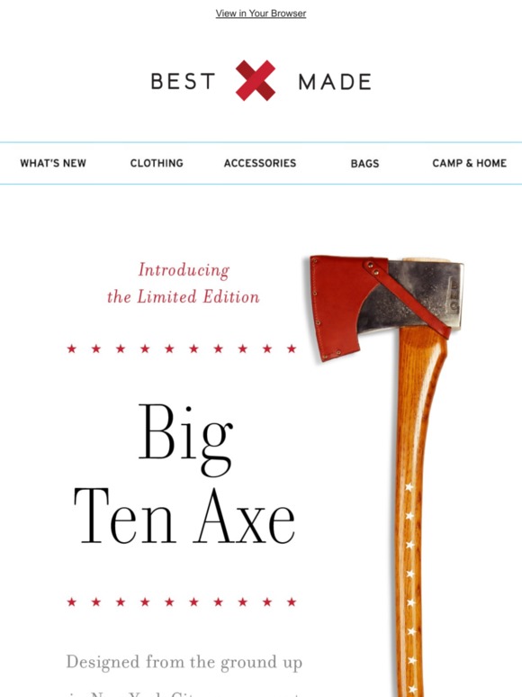 Best Made Company Celebrating 10 Years of Best Made Milled