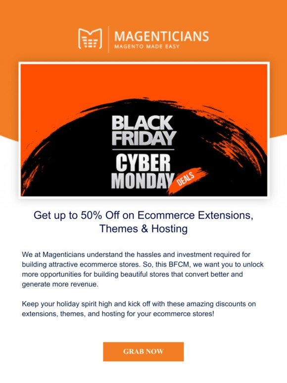 BFCM is ON!💥 Get up to 50% Off on Extensions, Themes & Hosting