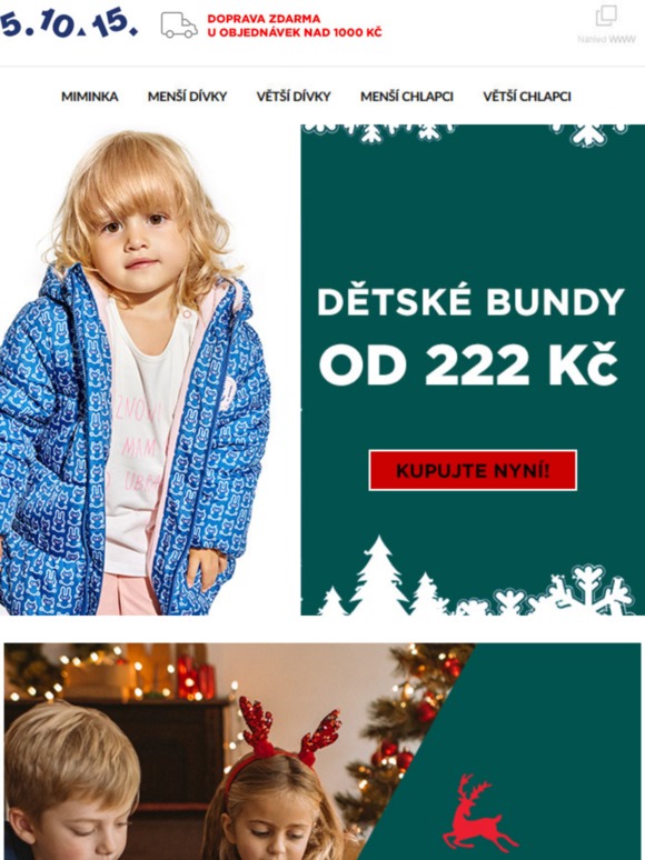 ❤ Bundy pro děti od 222 Kč! ❤