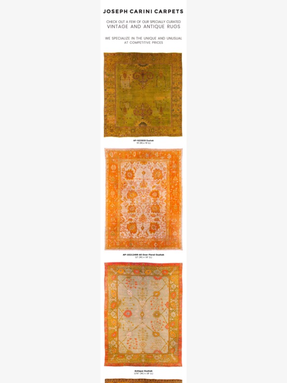 Unique and Unusual Antique Rugs