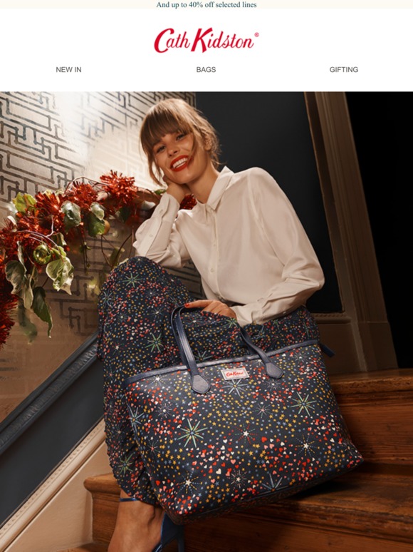 cath kidston midnight stars bolsa