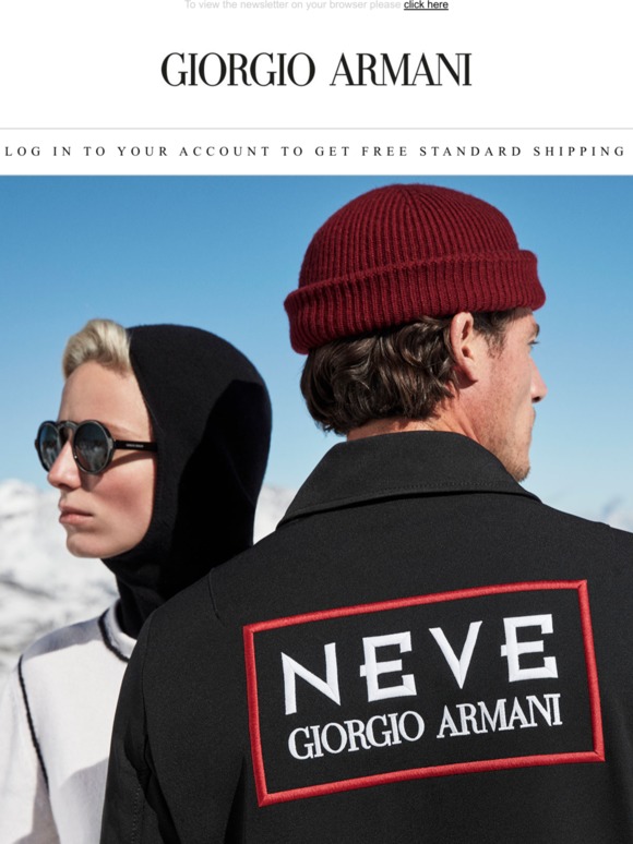 armani neve line