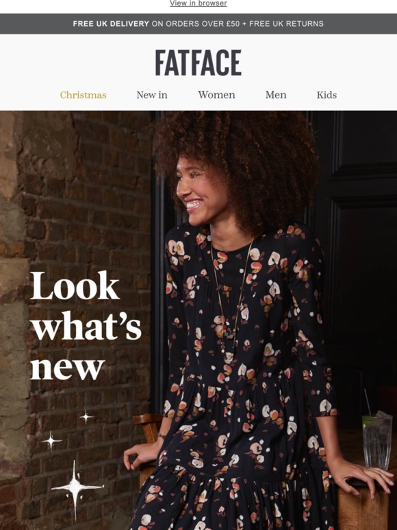 Fat Face UK Hey, look what's new! Milled