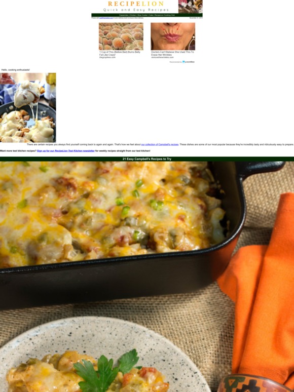 21 Easy Campbell's Recipes to Try