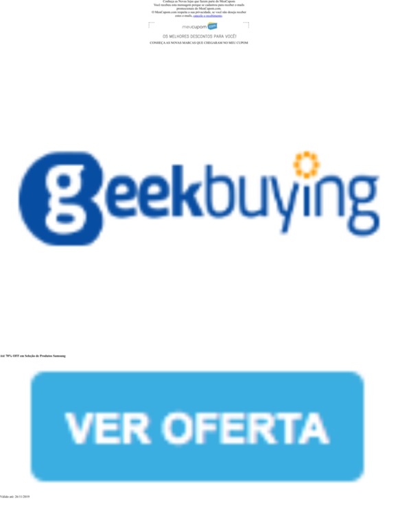 A Black Friday Promete! Conheça as Novas Marcas que Chegaram ao MeuCupom.com | Geekbuying | Forever 21 | Dog Hero e Muito Mais!