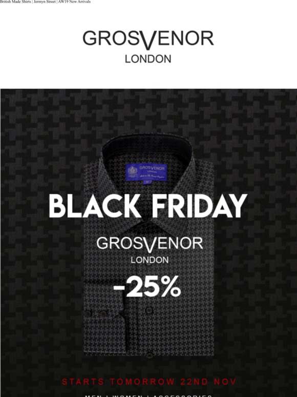 BLACK FRIDAY - STARTS TOMORROW!