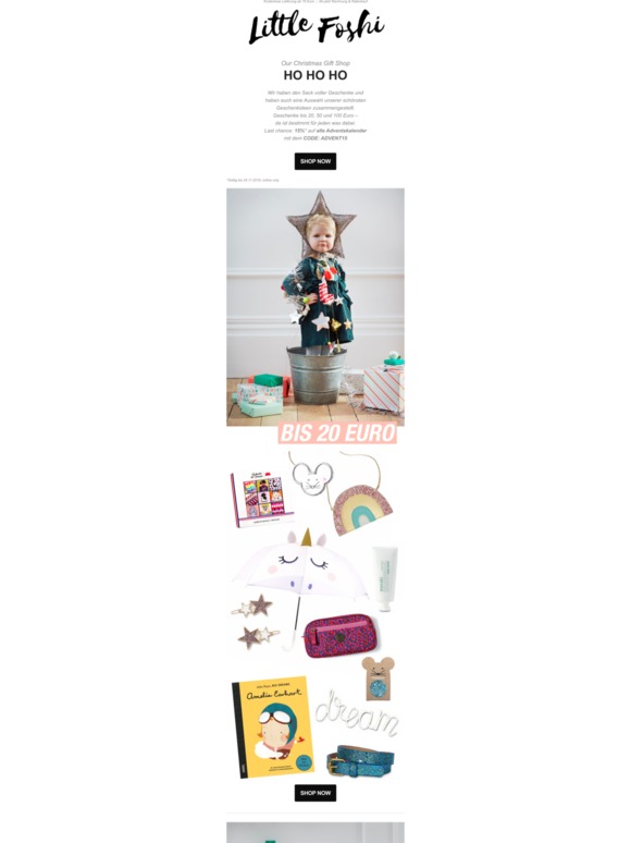 GESCHENKE FÜR 10, 50 UND 100 EURO